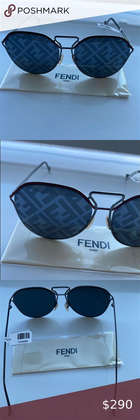 fendi ff m0071/s|Fendi FF M0071/S KJ1/MD Sunglasses Dark Ruthenium Grey.